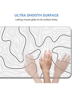 Gaming Mouse Pad Topographic Gaming Mouse Pad Big Desk Pads PC Keyboard Non-Slip 800 * 300 * 3mm Thick Rubber Table Mat Mouse Pads - pzsku/Z8D936990D908692DEBD8Z/45/_/1729735439/9348467b-7bec-4609-8f4c-4d69828b1943