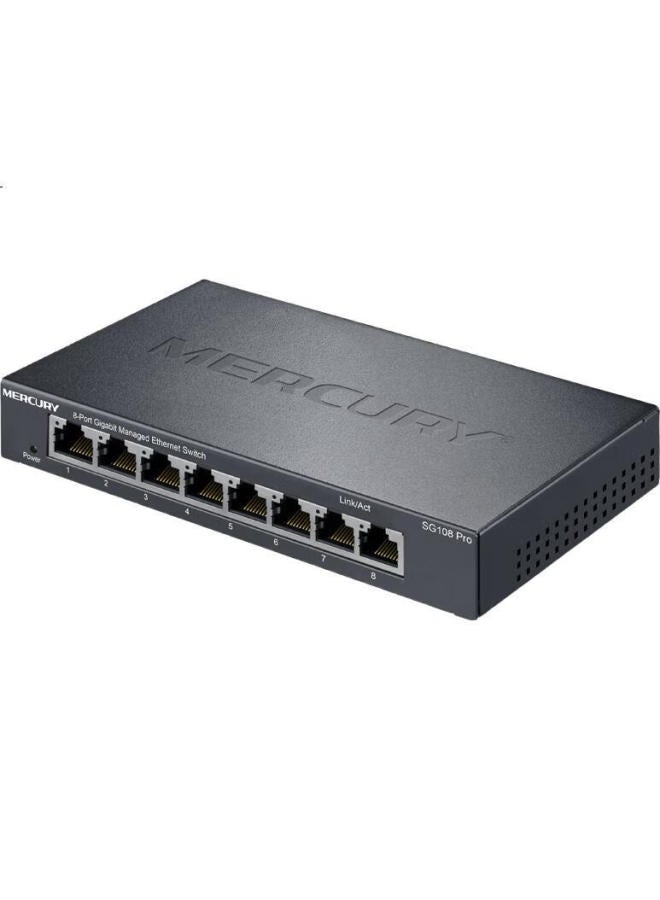 Mercury Sg108 Pro 8-Port Full Gigabit Smart Managed Switch - Image 1