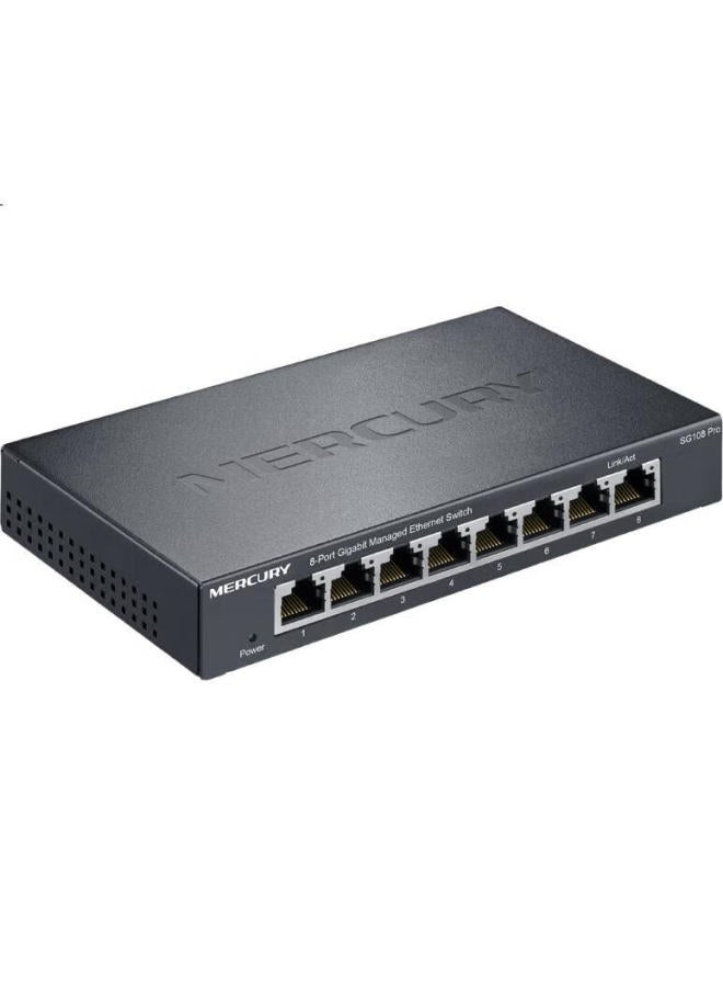 Mercury Sg108 Pro 8-Port Full Gigabit Smart Managed Switch - Image 2