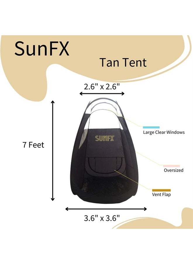sunfx Professional Spray Tanning Tent - With Nylon Carrying Bag - Image 2
