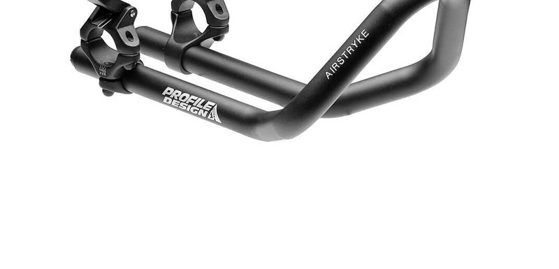 Profile Design Airstryke V2 Aluminum Clip-On Aerobars Ano Matte Black  Adjustable Stack And Reach - Image 3