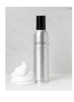 Kenra Kenra Volume Mousse Extra 17 | Firm Hold Mousse | Alcohol Free | Non-drying, Non-flaking Lightweight Formula | Tames Frizz & Conditions |Thermal Protection up to 450F| All Hair Types  - Image 5