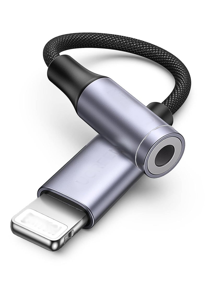 Lightning to 3.5mm Headphone Adapter for iPhone and iPad with Lightening Port, i Phone Dongle Earphone Audio Aux Jack Adapter for iPhone 15 14 13 12 Pro Max Plus Mini  - Image 1