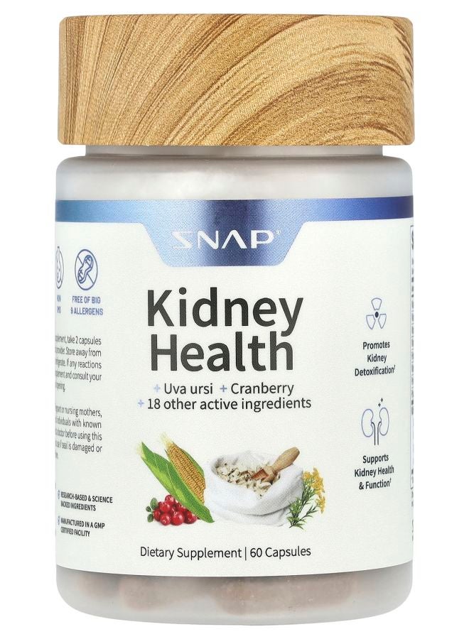 SNAP SUPPLEMENTS Kidney Health 60 Capsules - Image 1
