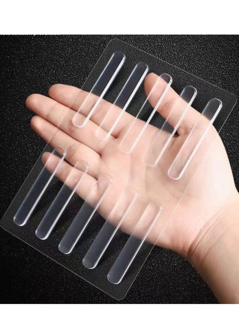 RONGXTAPE Indoor Super Silent Buffer，Furniture Edge Safety Bumpers，Table Corner Protectors，Cushion Pads For Cabinets, Doors, And Drawers (6cm,10PCS) - Image 1