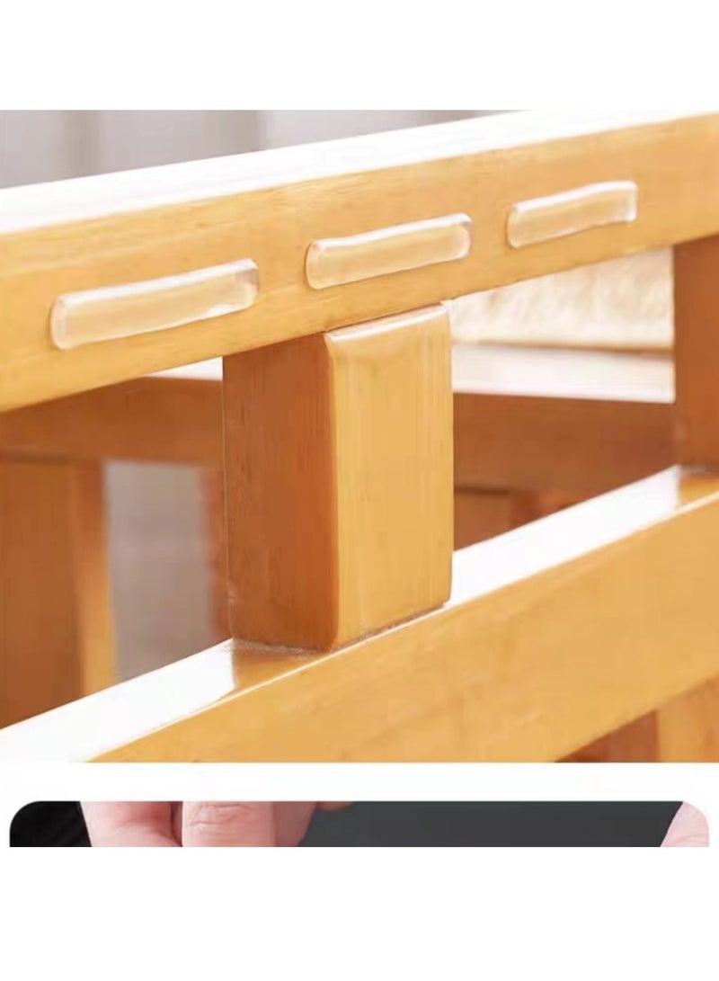 RONGXTAPE Indoor Super Silent Buffer，Furniture Edge Safety Bumpers，Table Corner Protectors，Cushion Pads For Cabinets, Doors, And Drawers (6cm,10PCS) - Image 3