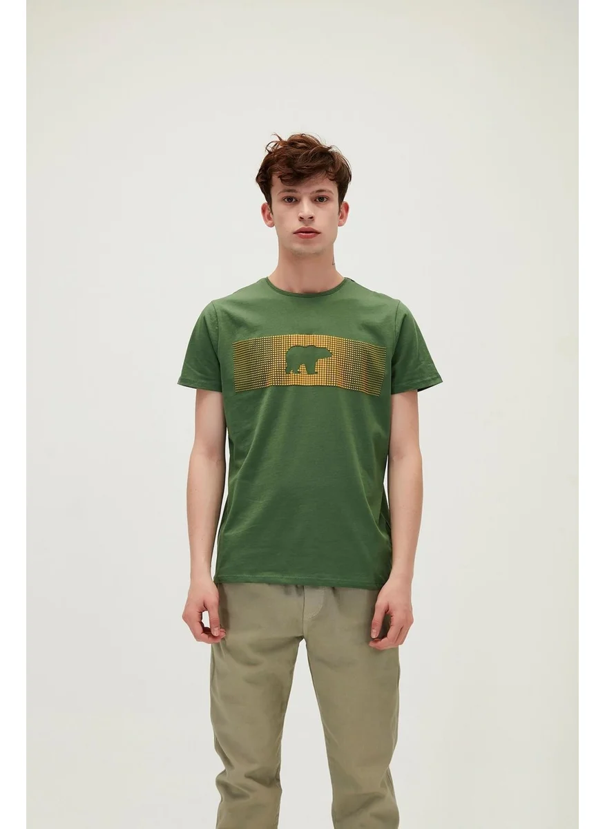Bad Bear Fancy Men's Khaki T-Shirt - 20.01.07.024