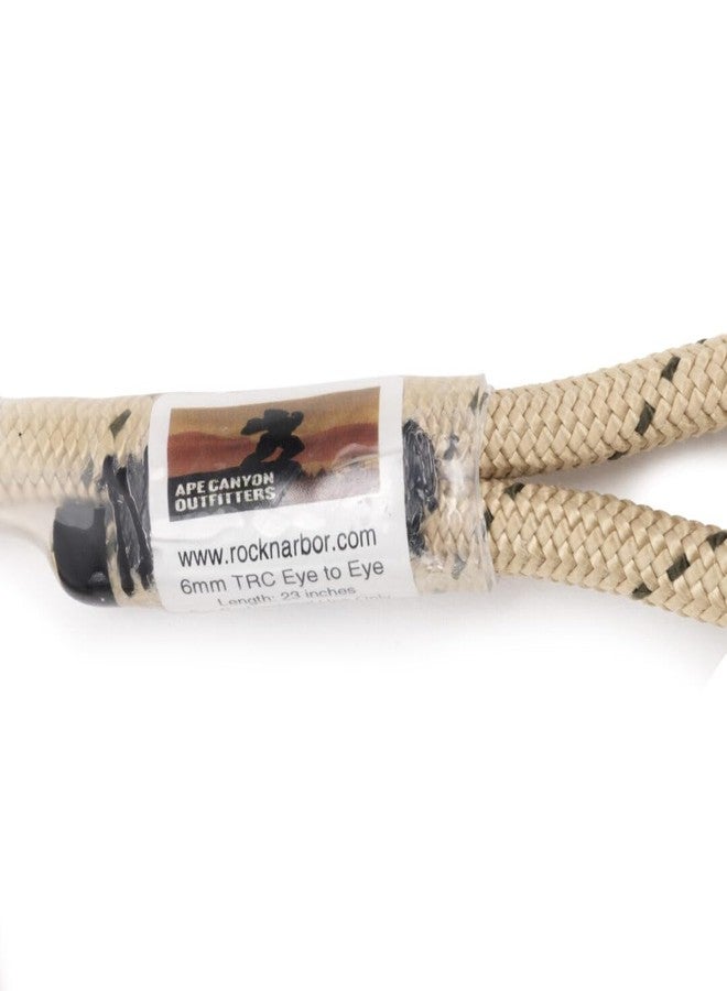 RNA Ape Canyon Outfitters 6mm Eye to Eye Hitch Cord – TRC Prusik Cord with Sewn Ends, Technora Sheath & Clear Protective Sleeves – 18.23 kN Rated Friction Hitch for Saddle Hunting - Image 3