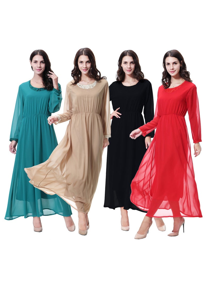 KUYING New Fashion Versatile Long sleeved Dress  - Image 2