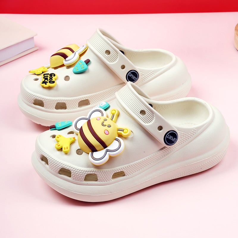 Children'S Sandals Summer Indoor Non-Slip Boys And Girls Clogs Kidsren'S Baby Cute Outer Wear Baotou Sandals - Image 2