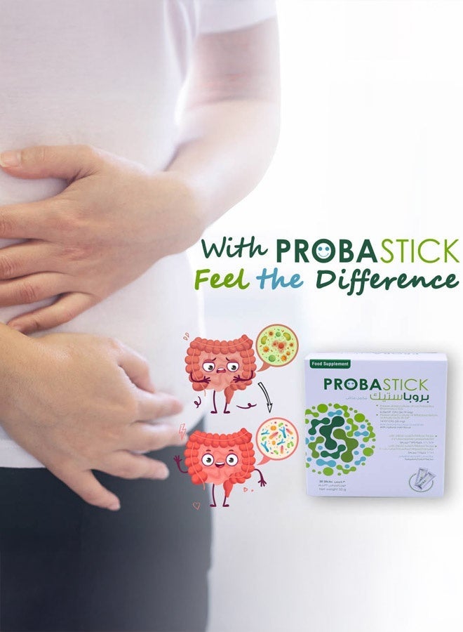 سوليندا بروباستيك بكتيريا نافعة 23.61 ملغ نكهة النعناع 30 كيس - Image 3