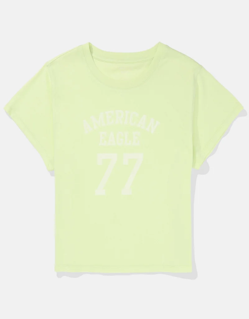 American Eagle Printed Short Sleeve T-Shirt