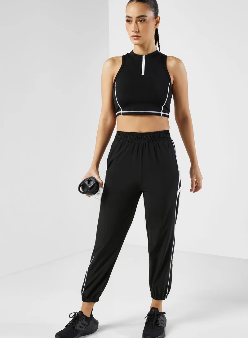 FRWD Contrast Stripe Detail Trackpants