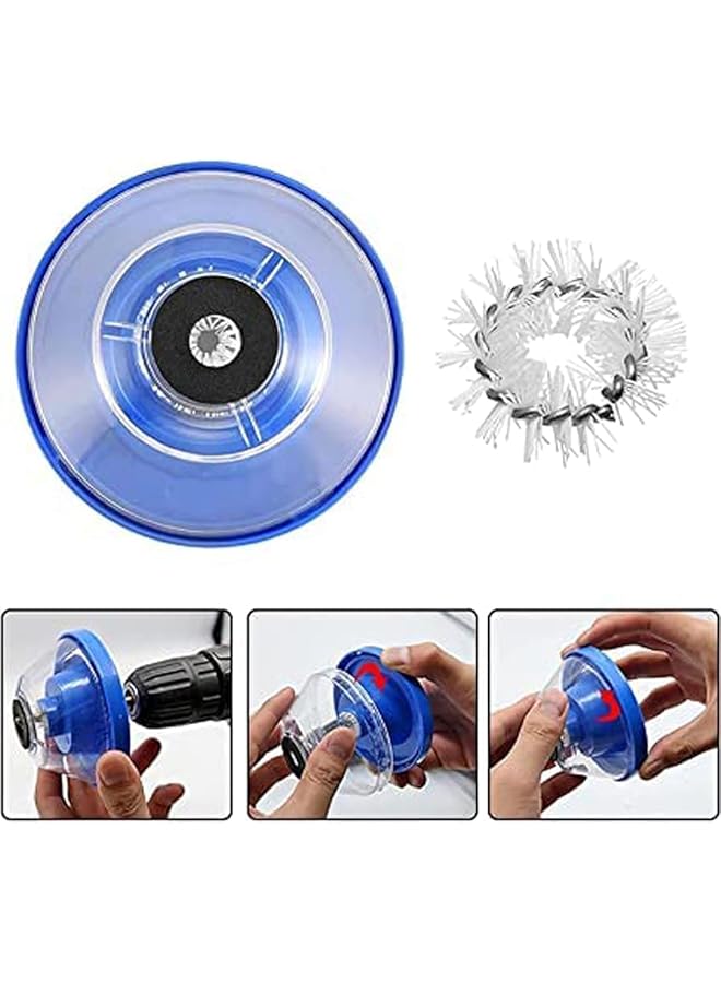 erorex Electric Drill Dust Collector Attachment Dustproof Cover For Home Woodworking Reusable Ash Bowl Accessory For Drilling Walls With Electric Hammer Drill Model Ddc 3006 2 Pack - Image 2