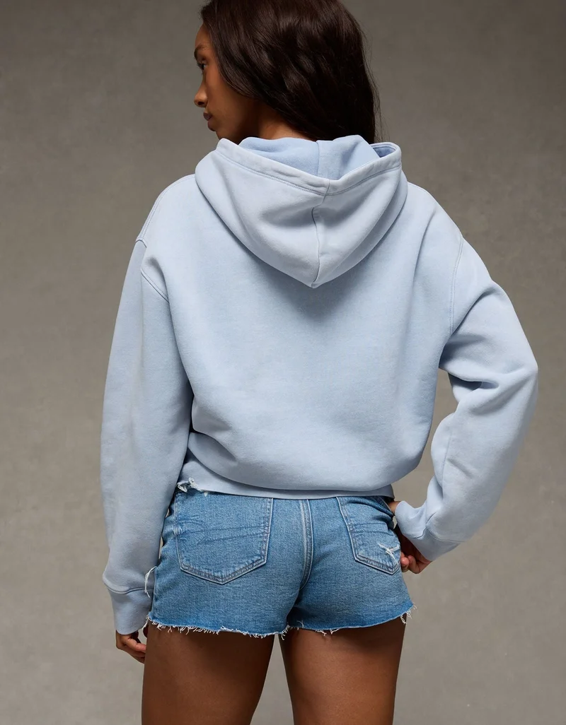 American Eagle  AE Everyday Luxe Graphic Hoodie for Women | Best Price UAE