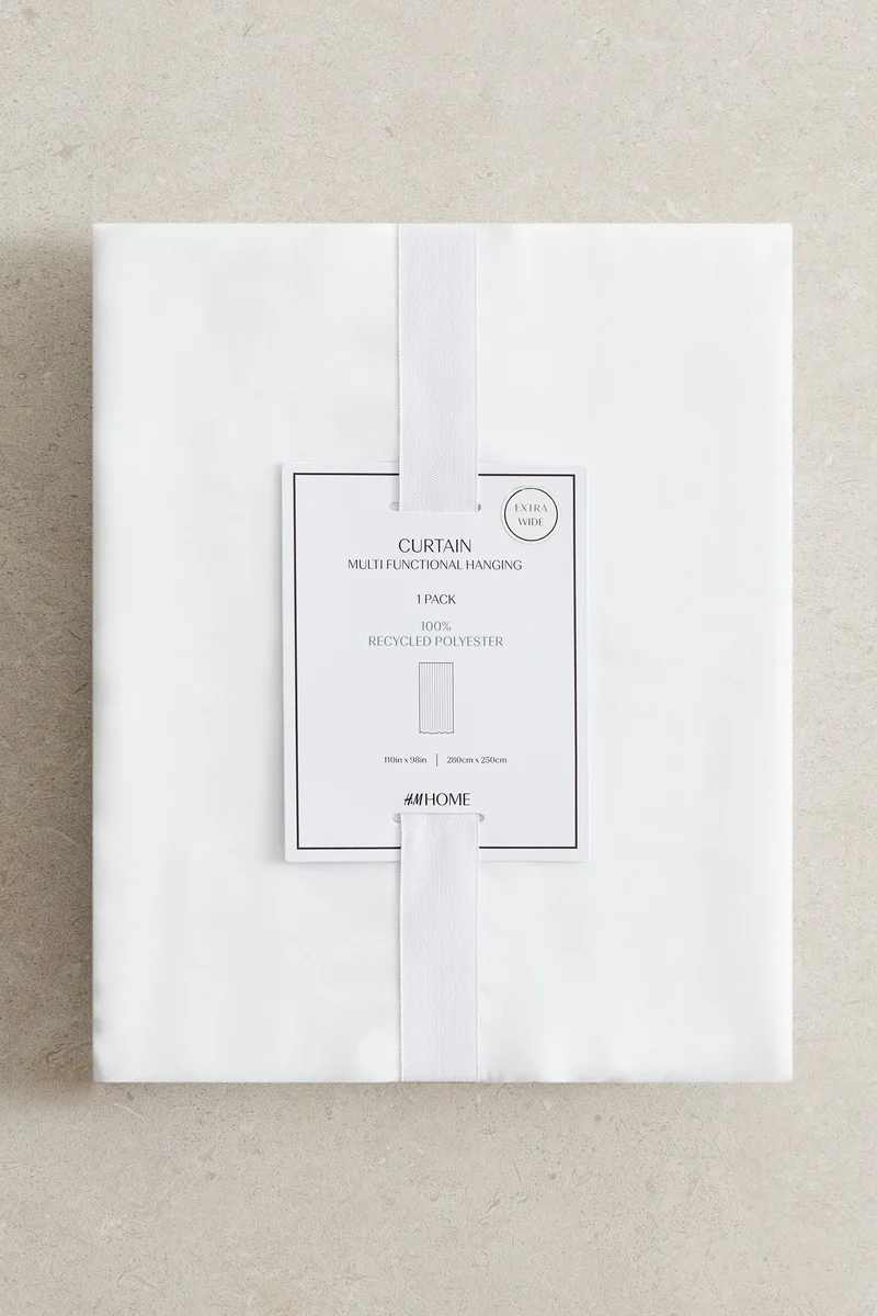 H&M 1-pack wide curtain length