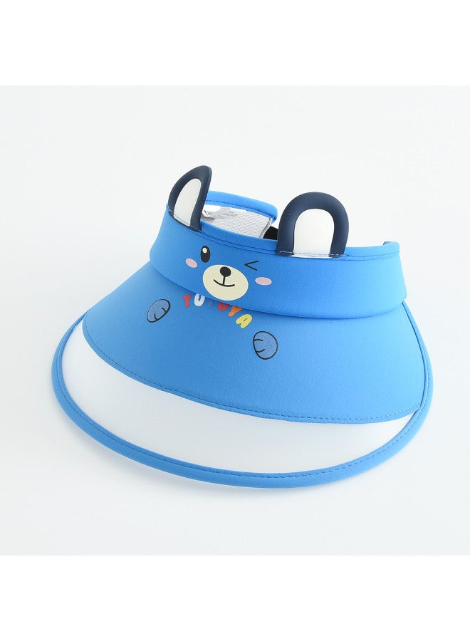 Bumblebee Kids' Sun Hats With Wide Brim - Adjustable Open-top Sun Caps For Boys & Girls - Image 2