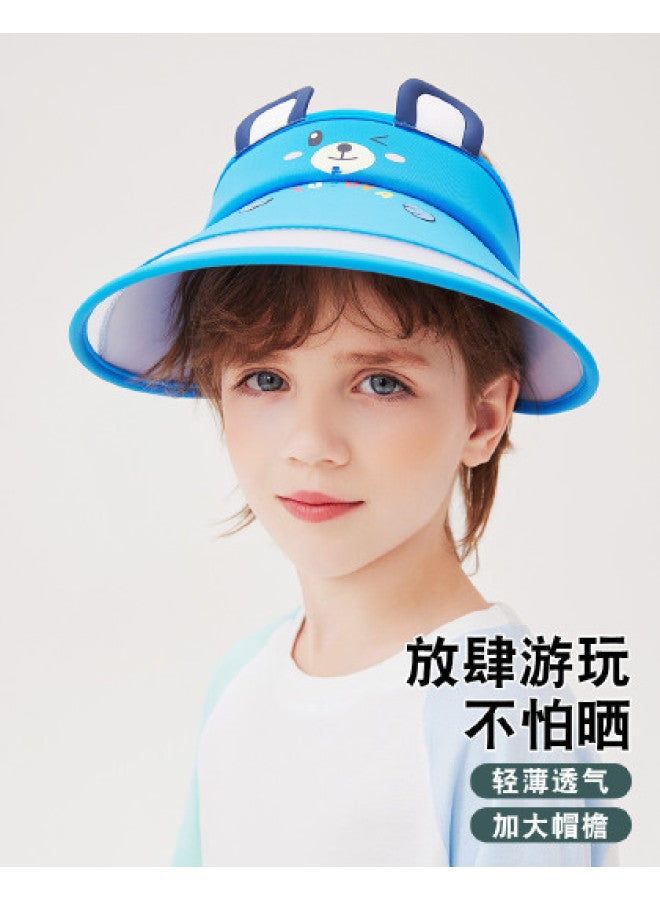 Bumblebee Kids' Sun Hats With Wide Brim - Adjustable Open-top Sun Caps For Boys & Girls - Image 1