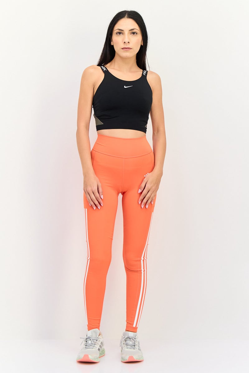 Nike Women Brand Logo Non Padded Sports Bra, Black - Image 4