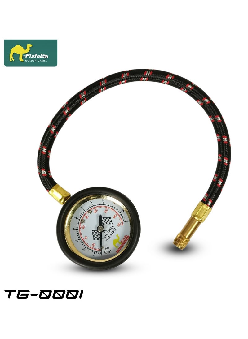 Pistol  Golden Camel Tire Gauge With A-Hose Precision Meets Durability TG-0001 - pzsku/Z8D94D42A90578C4AF3ECZ/45/_/1730819887/7b1ace20-d9f5-4539-8993-1a202c9952a4