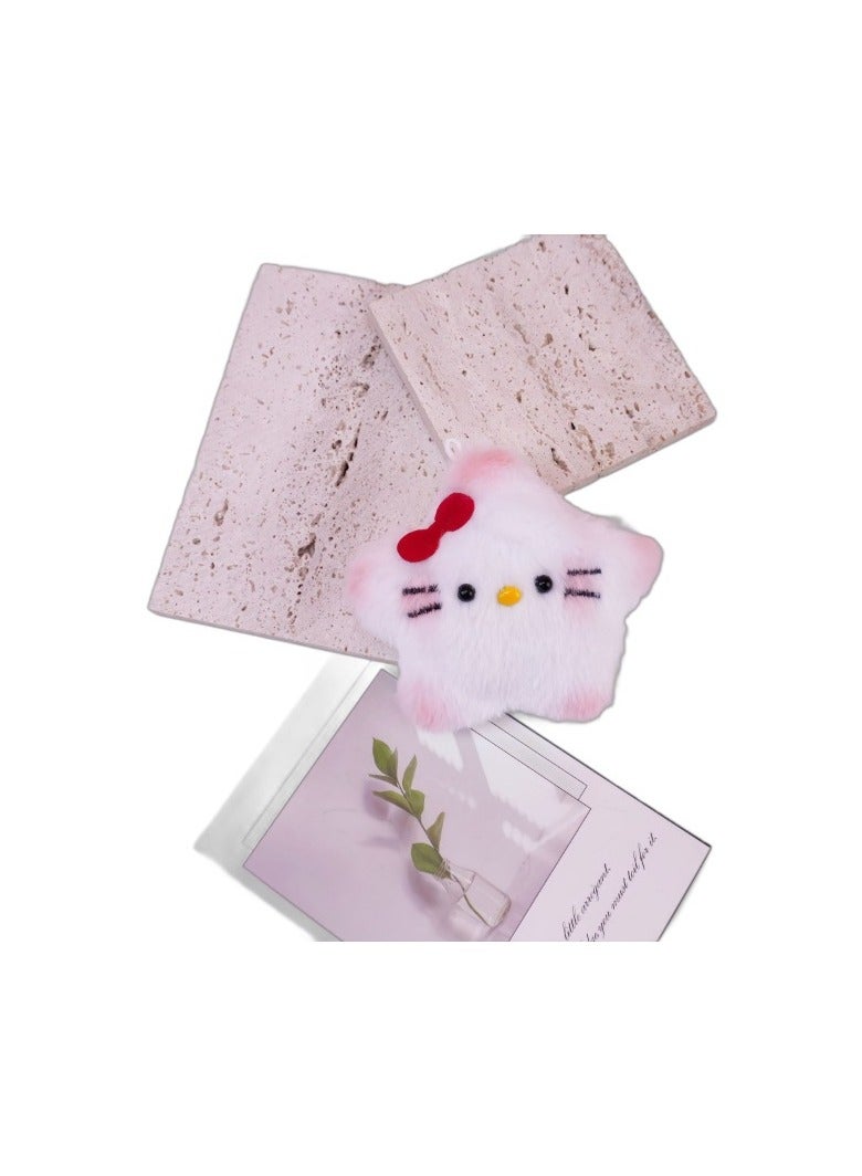 general hello Kitty Star Plush Toy Pendant Keychain - Women's Bag Pendants - Women's Gifts (4 Pcs) - Image 4