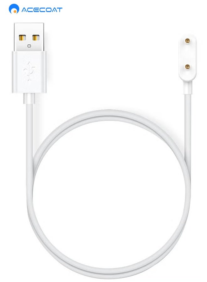 ACECOAT Charger Compatible For Huawei Watch Fit 3/Huawei Watch Fit 2/Huawei Band 9/Huawei Band 8/Huawei Band 7/Huawei Band 6/Huawei Band 6 Pro/Honor Band 9/Honor Band 8/Honor Band 7/Honor Band 6/Honor Band 6 Pro,- Smart Watch Replacement Usb Charger Charging Cable 100cm - Image 1