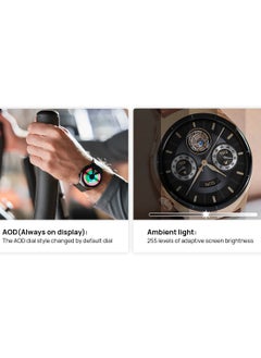 Mibro Mibro Lite 3 Pro Smart watch 1.32" AMOLED Display 10 Axis Motion Sensor Bluetooth Calling GPS 150+ Sport Modes 5ATM Water Resistant Heart Rate Monitoring 15 Days Battery Life Smartwatch(green)  - Image 4
