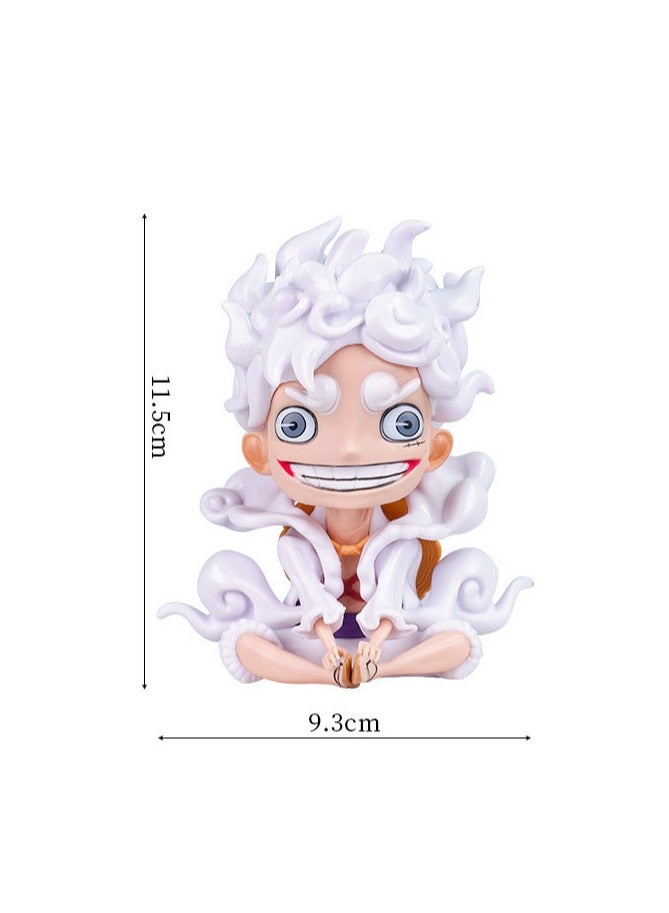 Animation Flight One Piece Hand - Q Version Sitting Sun God Nika Luffy Hand Peripheral Decorations - Image 4
