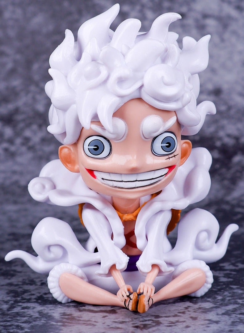 Animation Flight One Piece Hand - Q Version Sitting Sun God Nika Luffy Hand Peripheral Decorations - Image 2