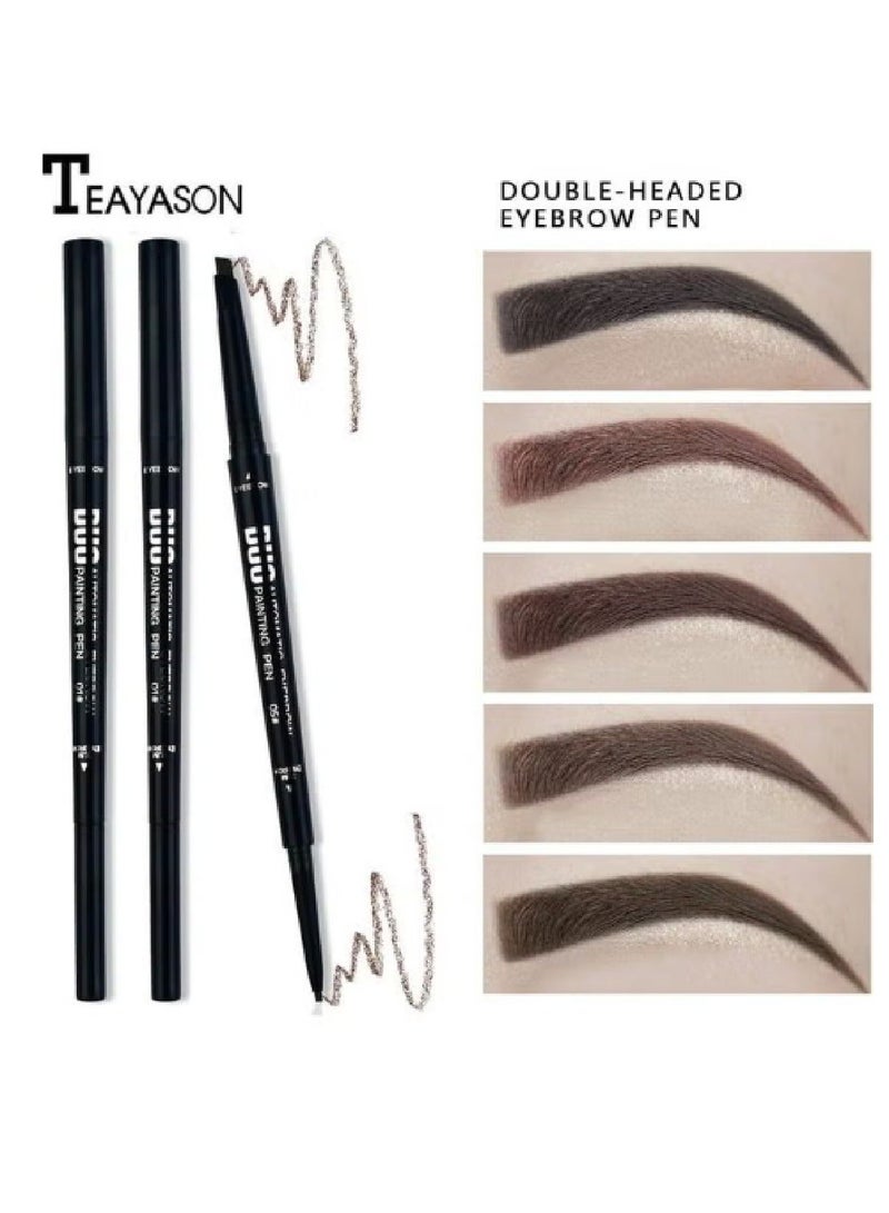 TEAYASON Waterproof Eyebrow Pencil Brown - Image 1