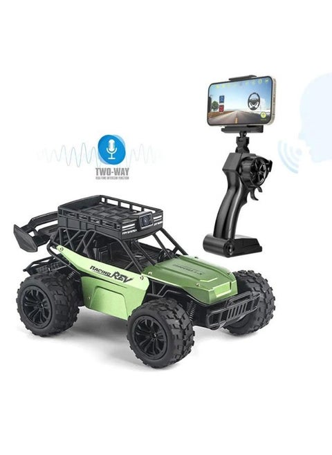 Fpv Remote Control Car | 2.4G RC Rechargeable Remote Control Racing Car | RC Car With 1080p Hd Fpv WiFi Camera Dual Voice conversation | Wireless  Dual Control With Remote & Phone | Rc truck crawler