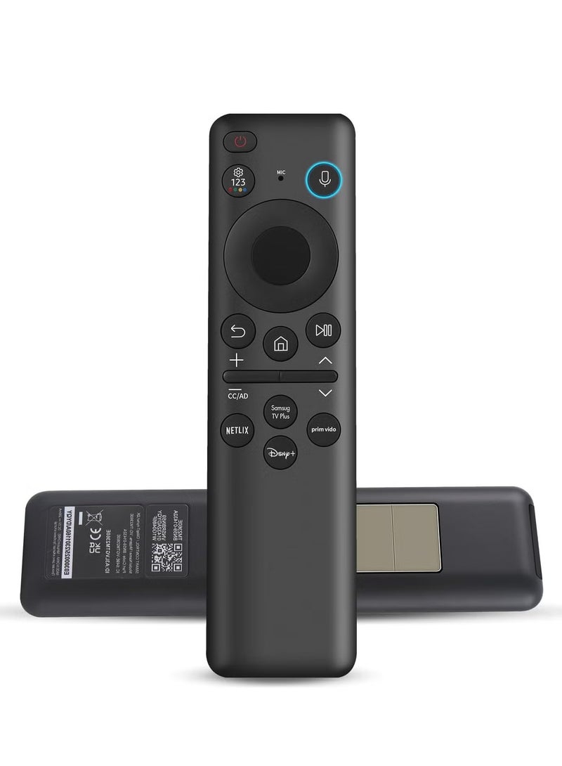 ELTRAZONE Latest 2023 BN59-01432A Solar Voice Remote – USB-C & Solar Rechargeable Smart TV Remote for Samsung Neo QLED 8K, 4K Ultra HD HDR TVs – Eco-Friendly, Fast Charging & Compatible with VG-TM2360E & More - Image 1