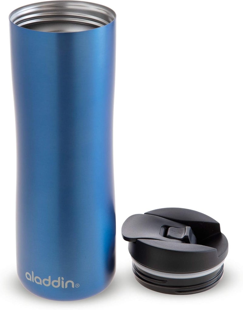 Aladdin Leak-Lock Thermavac™ Stainless Steel Mug 0.47L Blue - Leakproof and Insulated - Image 4
