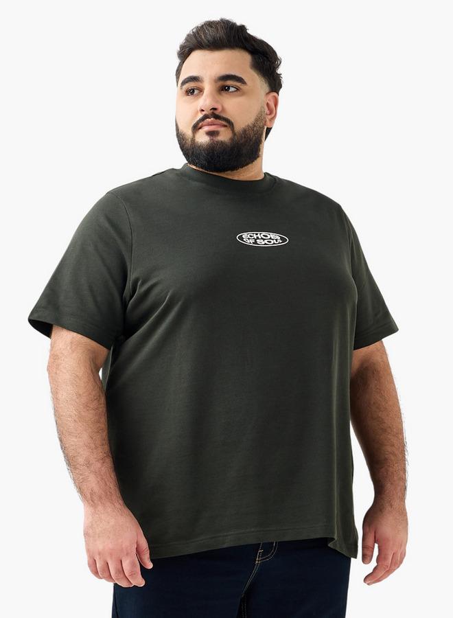 Maxim Men Regular Fit Crew Neck Short Sleeves Printed T-shirt - Image 1