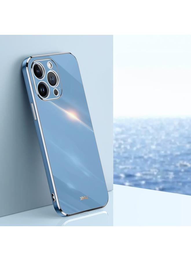 The Bros Case For iPhone 13 Pro Straight Edge 6D Electroplate TPU Phone Case