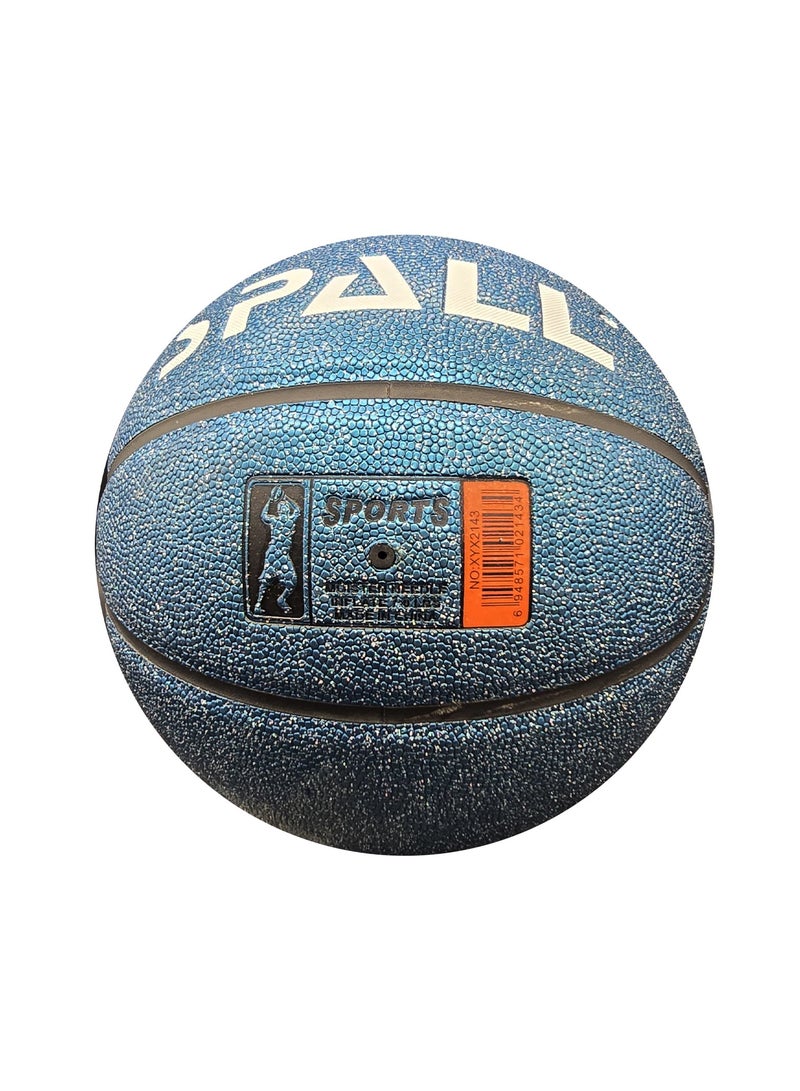 Spall Basketball Indoor/Outdoor Official Regulation Size Streetball Rubber Basketball Deep Channel Construction Made For Unisex Men And Women Youth And Adult Professional Training And Games - Image 5