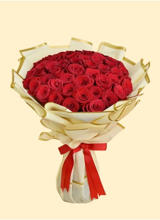 Petals by Aemi - Fresh Flower Valentine Bouquet - Image 1