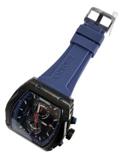 NAVIFORCE New NAVIFORCE NF8059 Men Watch Sport Luxury Chronograph, Wristwatch Silicone Strap Quartz Clock  - Image 5