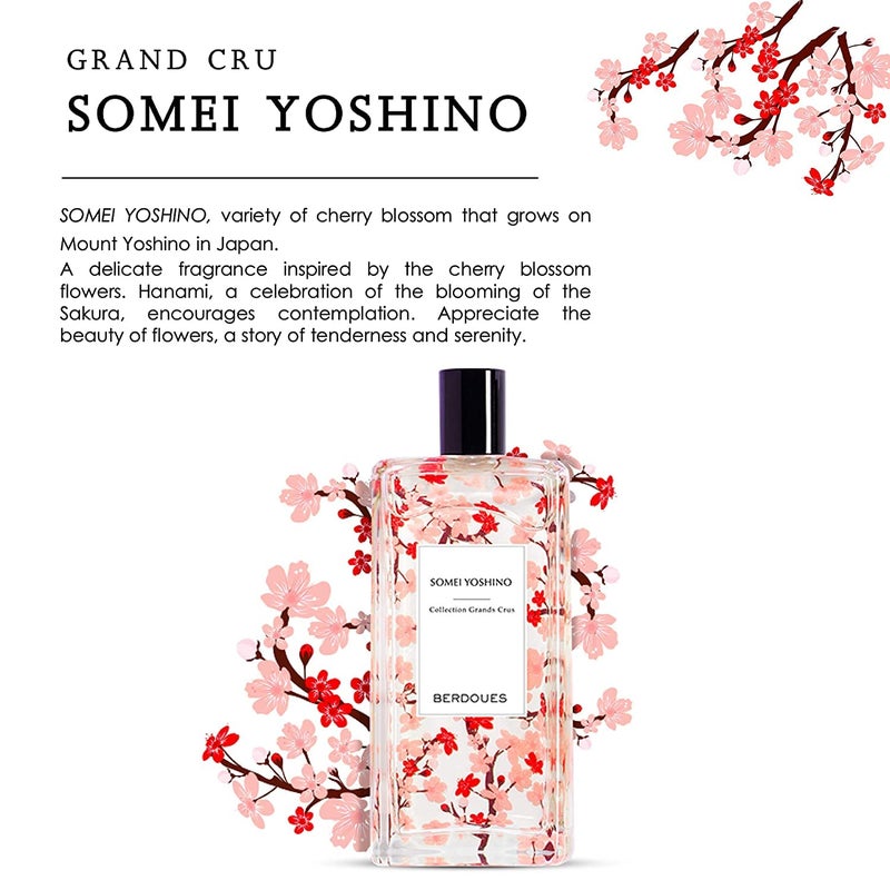 Berdoues Eau de Parfum Spray - Somei Yoshino, For Women 3.4 Fl Oz - Image 4