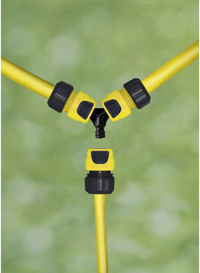 KARCHER Three-Way Hose Connector, Robust Y-Splitter For Connecting 3 Garden Hoses - Image 3