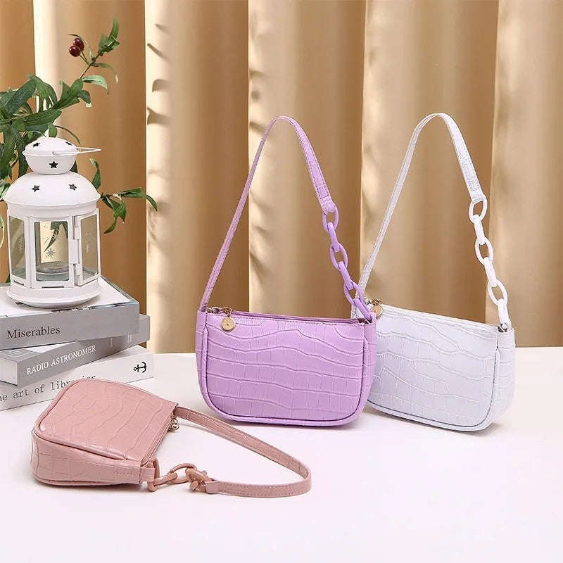 Y&D 2023  Hobo Ladies Cheap Handbags Crocodile Print Women's Shoulder Chain Bag for Girl Mini Shoulder Bags - Image 4