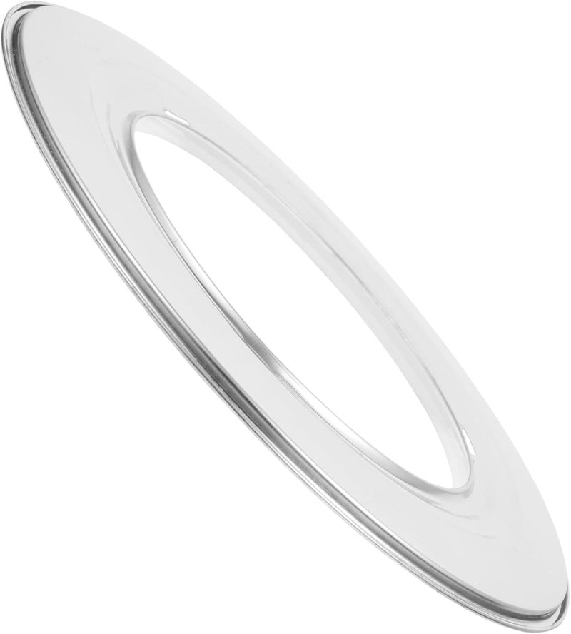 Stainless Steel Steamer Ring Rack 28.5cm Kitchen Steaming Adapter for Steamers Household Cooker Accessory Food Steaming Stand for Stove Use - Image 1