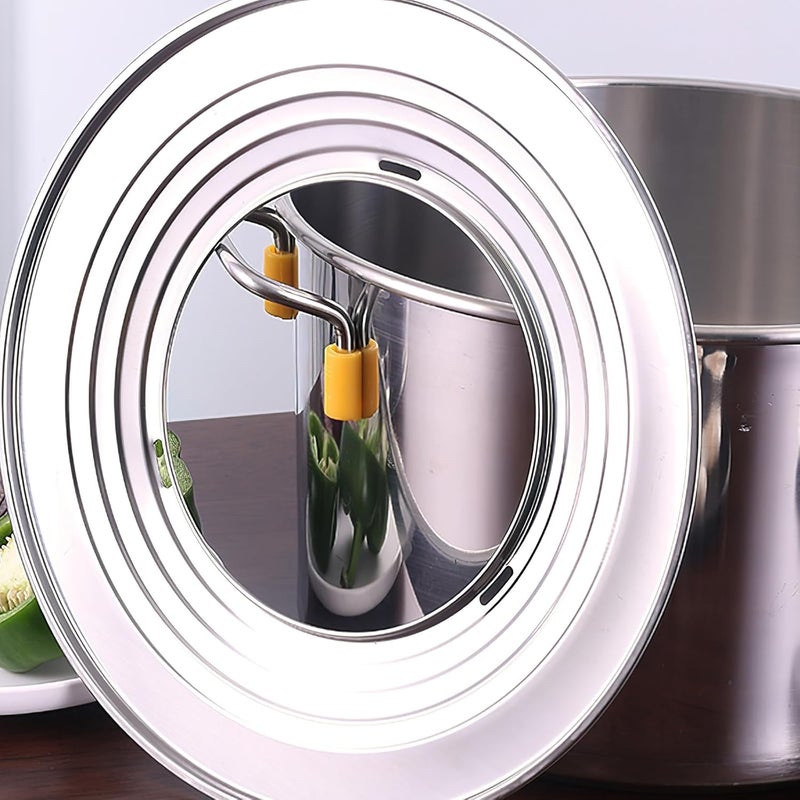 Stainless Steel Steamer Ring Rack 28.5cm Kitchen Steaming Adapter for Steamers Household Cooker Accessory Food Steaming Stand for Stove Use - Image 5