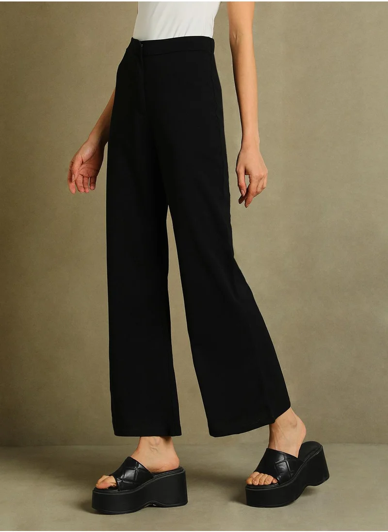 Dennis Lingo Black Pants For Women