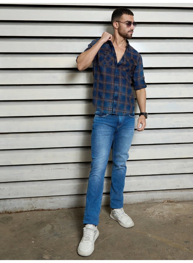 هاي ستار قمصان رجالي بقصة عادية متعددة الألوان - أنيقة ومريحة - Image 2