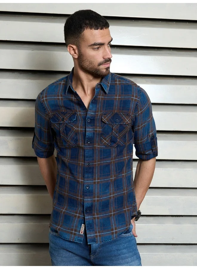 HIGH STAR Men’s Regular Fit Multicolour Shirts – Stylish and Relaxed