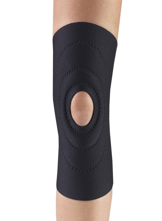 OTC Knee Support, Encircling Stabilizer Pad, Neoprene, Black, X-Large - Image 1