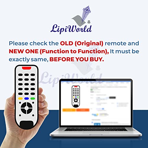 LipiWorld® 231 AC Remote Control (Old Exactly Same Will Only Work) Compatible for amazonbasics AC Remote - Image 3
