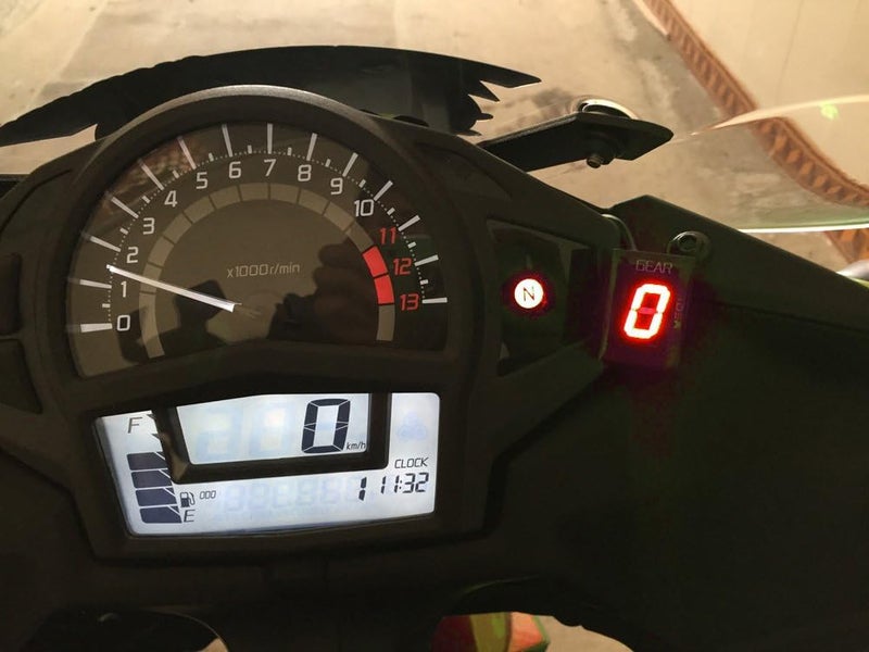 IDEA Waterproof Motorcycle Gear Indicator LED Display for Yamaha CE21YAM001 - Image 2