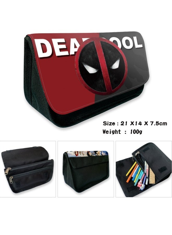 بيوينتي ديدبول -1 قوى الشر حافظة أقلام قماش ريزيدنت إيفل